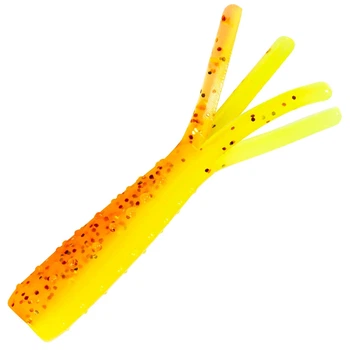 Плавающий силикон ZMAN Tiny Ticklerz 1.75" 8 шт/уп #Firetreuse