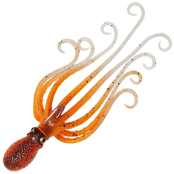 Силикон Savage Gear 3D Octopus 150mm 70.0g UV Orange Glow (поштучно)