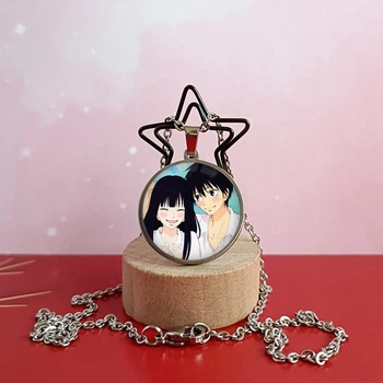 Кулон Савако та Казехая 2 по аніме Дотягнутися до тебе Kimi ni Todoke Нержавіюча сталь 25 мм