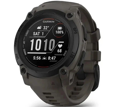 Смарт-часы Garmin Instinct E, 40 mm, Black Bezel with Charcoal Band (010-02932-00)