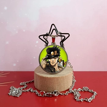 Кулон Джотаро Куджо подборка 1 по аниме ДжоДжо Крестоносцы звездной пыли Jojo Нержавеющая сталь 25