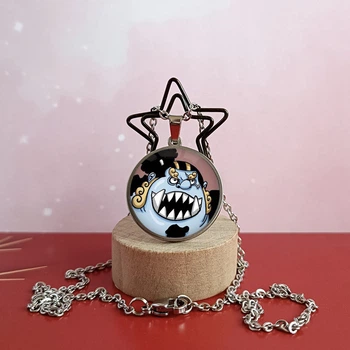 Кулон Джимбей подборка 7 по аниме Ван Пис One Piece Нержавеющая сталь 25 мм