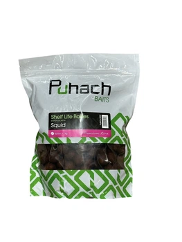Бойлы Puhach вареные Premium Shelf Life Boilies 1 kg - Squid 20 mm (КАЛЬМАР),PUBOILS002
