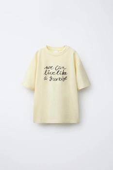 Футболка Zara пд11768 жовта 140
