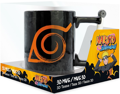 Чашка ABYstyle Naruto Shippuden Kunai Konoha 3D 460 мл (ABYMUGA095)
