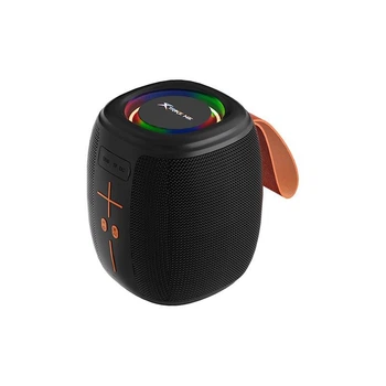 Колонка портативна Xtrike ME SK-301, Bluetooth Speaker RGB, BT5.4, USB, FM, 8W, чорний
