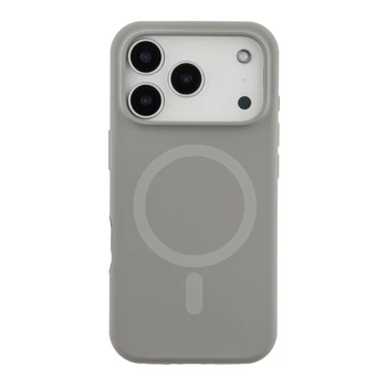 Чохол Premium Glow Silicone Case with Magsafe для iPhone 17 Pro Titanium Grey