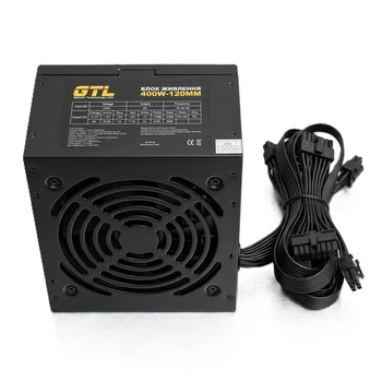 Блок питания GTL GTL-400-120 400W ATX 220 В 1х120 мм Black
