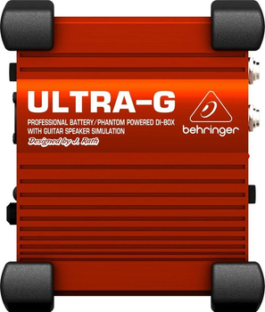 Активний Di-Box Behringer GI100 Червоний (4033653050227)