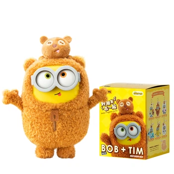 Колекційна м'яка іграшка-сюрприз з кільцем РOP TOP 52Toys серії Bob & Tim - Посіпаки