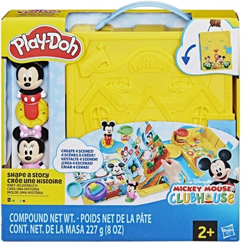 Маса для ліплення Hasbro Play-Doh: Disney Jr. Mickey Mouse Clubhouse - Shape A Story (G2324) (5010996363152)
