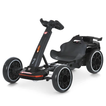 Детский электрический карт Bambi Kart Электрокарт M 6145(A)EBR 12V 2x35W Чёрный