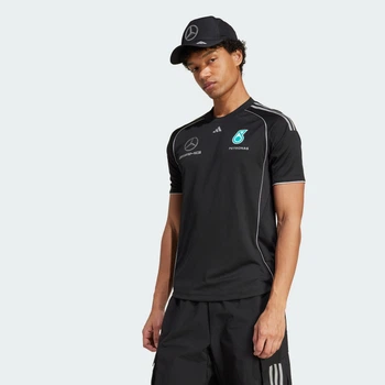 Чоловіче джерсі Mercedes - AMG Petronas Formula One Team Mechanics adidas JX8245 (M) чорний (4068802474302)
