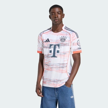 Чоловіче виїзне джерсі FC Bayern 25/26 Away adidas JJ2143 (XS) білий (4068809803709)