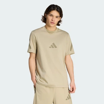 Чоловіча футболка adidas Z.N.E. adidas KE4698 (XL) коричневий (4068822828871)