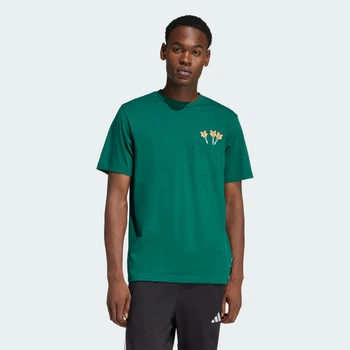 Мужская футболка NOVELTY DART GRAPHIC adidas JZ5042 (XL) зеленый (4068816749847)