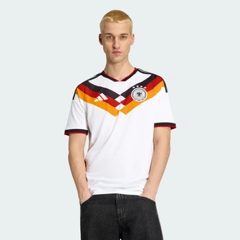 Мужское домашнее джерси Germany 26 Home Replica adidas KD8363 (S) белый (4068815701372)