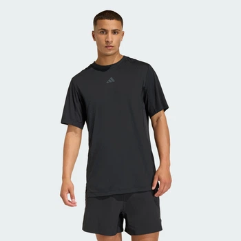 Мужская футболка D4T POWER 3 STRIPES adidas KE9937 (M) черный (4068815314480)