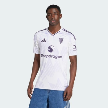 Мужское выездное джерси Manchester United 25/26 Away adidas JI7423 (XS) белый (4068811066703)