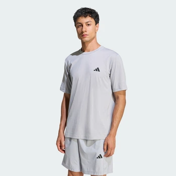 Мужская футболка Workout Essentials FeelReady adidas KC5285 (XS) серый (4068819993308)