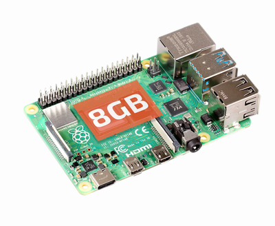 Одноплатный ПК Raspberry Pi 4 B 8 GB SC0195(9) RPI4-MODBP-8GB