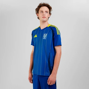 Чоловіче виїзне джерсі Ukraine 24 adidas IP2175 (XS) синій (4067889405889)