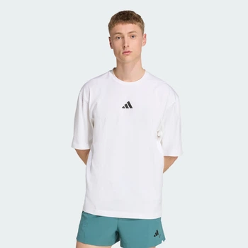 Мужская футболка Power Oversize adidas JV9683 (M) белый (4068809485790)
