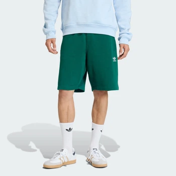 Чоловічі шорти Essentials Trefoil Fleece adidas KD1311 (XS) зелений (4068822124119)