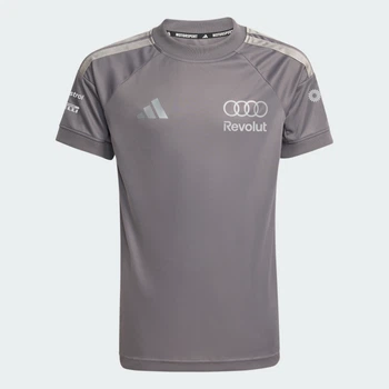 Детское джерси AUDI FORMULA ONE TEAM DRIVER REPLICA adidas KF0931 (152) серый (4068819035763)