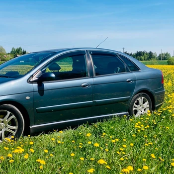 VL-Tuning Дефлекторы окон на Citroen C5 I 2001-2008 лифтбек (накладные)