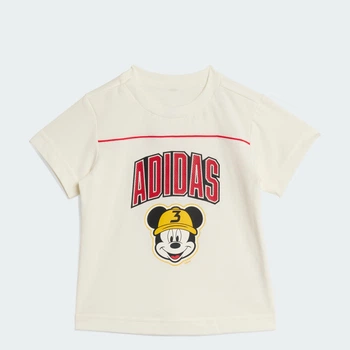 Детская футболка ADIDAS DISNEY MICKEY MOUSE adidas JZ7679 (74) белый (4068821435926)