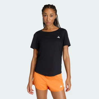 Жіноча футболка Workout Essentials Scoop Neck adidas JY5605 (XS) чорний (4068822144506)
