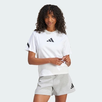 Женская футболка adidas Z.N.E. adidas JE7857 (XL) белый (4067894825764)