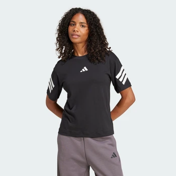 Женская футболка Future Icons 3-Stripes adidas JE0237 (XS) черный (4067902107905)