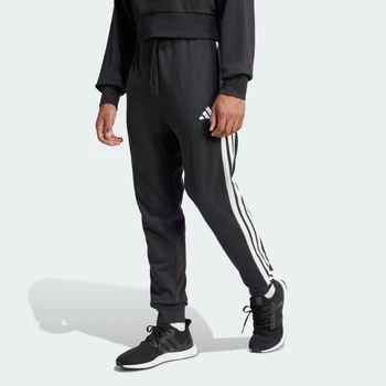 Мужские джоггеры Essential 3-Stripes French Terry adidas JD1881 (S) черный (4067906078690)