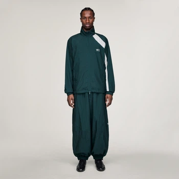 Мужские спортивные брюки Y-3 RAW EDGE 3 STRIPES NYLON SHELL adidas KS7566 (XL) зеленый (4068819299011)