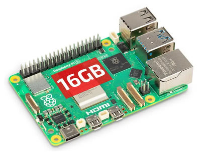 Одноплатний ПК Raspberry Pi 5 16GB SC1113 RPI5-16GB