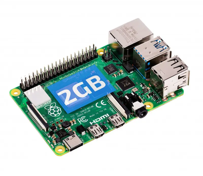 Одноплатный ПК Raspberry Pi 4 B 2 GB SC0193(9) RPI4-MODBP-2GB