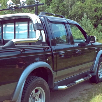 Дефлекторы окон VL-Tuning на Ford Ranger II 2006-2011 (накладные)