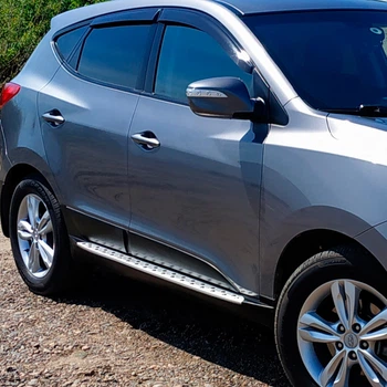 Дефлекторы окон VL-Tuning на Hyundai ix35 2010- (накладные)
