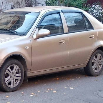 Дефлекторы окон VL-Tuning на Geely CK/Otaka I 2005-2009 (накладные)