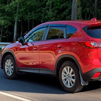 Дефлекторы окон VL-Tuning на Mazda CX-5 I 2012-2017 (накладные)