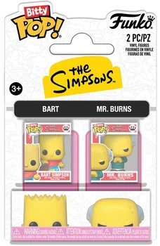 Набор игровых фигурок Bitty POP! серии Симпсоны — BART & MR. BURNS #94216