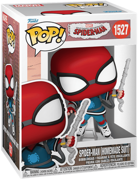 Фигурка Человек-Паук (Самодельный костюм) — Funko Pop! Marvel: SPIDER-MAN — SPIDER-MAN (HOMEMADE SUIT) #1527