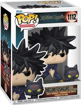 Фигурка Мегуми Фушигуро с гончей — Funko Pop! JUJUTSU KAISEN: MEGUMI FUSHIGURO WITH TOAD #1112