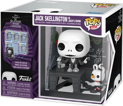 Фігурка Кімната Джека Скеллінгтона — Funko Pop! Nooks: THE NIGHTMARE BEFORE CHRISTMAS — JACK SKELLINGTON'S ROOM #90377