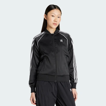 Жіноча олімпійка SST Adicolor Satin adidas JZ6733 (2XL) чорний (4068808412087)