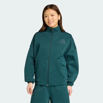 Женская олимпийка adidas Z.N.E. adidas JW7777 (S) зеленый (4068808969857)
