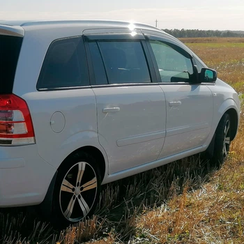 Дефлекторы окон VL-Tuning на Opel Zafira B 2005-2011 минивэн (накладные)