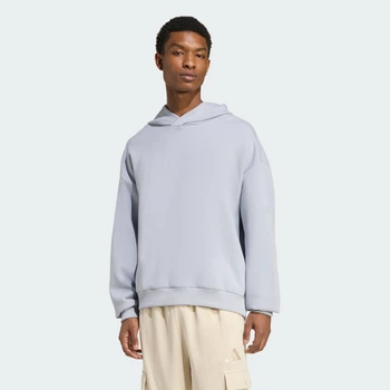 Мужское худи Soft Lux adidas KF8599 (S) серый (4068822721776)
